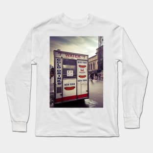 Street Food Manhattan New York City Long Sleeve T-Shirt